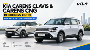 KIA Carens Clavis & Carens CNG Bookings Open; Now With Factory-Fitted CNG 